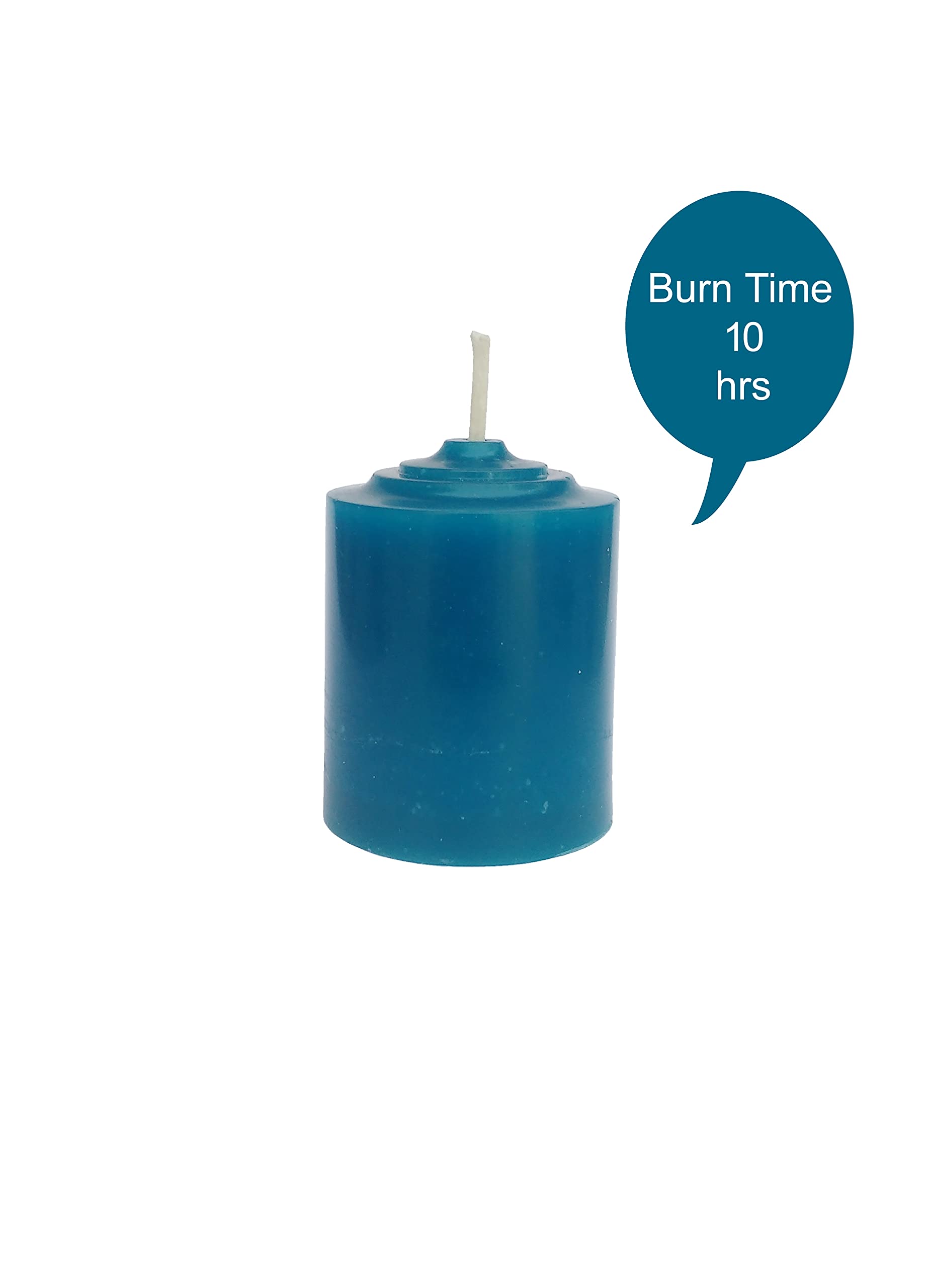 Pure Indian Candle Handpourd Forest Scented Aqua Wax Votive Candle PIC2019VC001 (Pack of 4 Pcs.) Burn Time 10 Hrs.